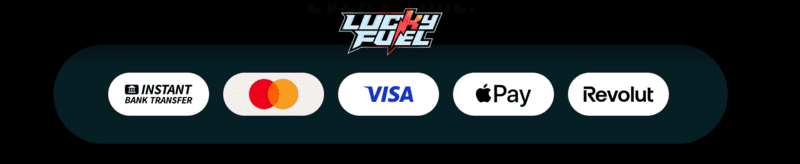 Betalingsmetoder med Visa, Mastercard, Apple Pay, Revolut